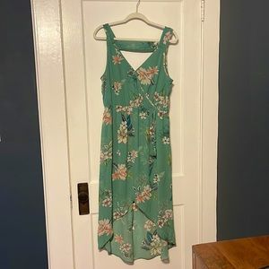 Stitch Fix Daniel Rainn Reine Cinched Tulip MIDI Dress Large NWT